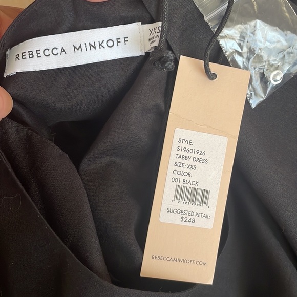 Rebecca Minkoff Smocked Tabby Balloon Sleeve Mini Dress - Picture 6 of 10